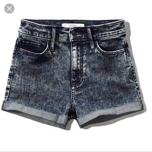 Abercrombie and Fitch high waisted shorts